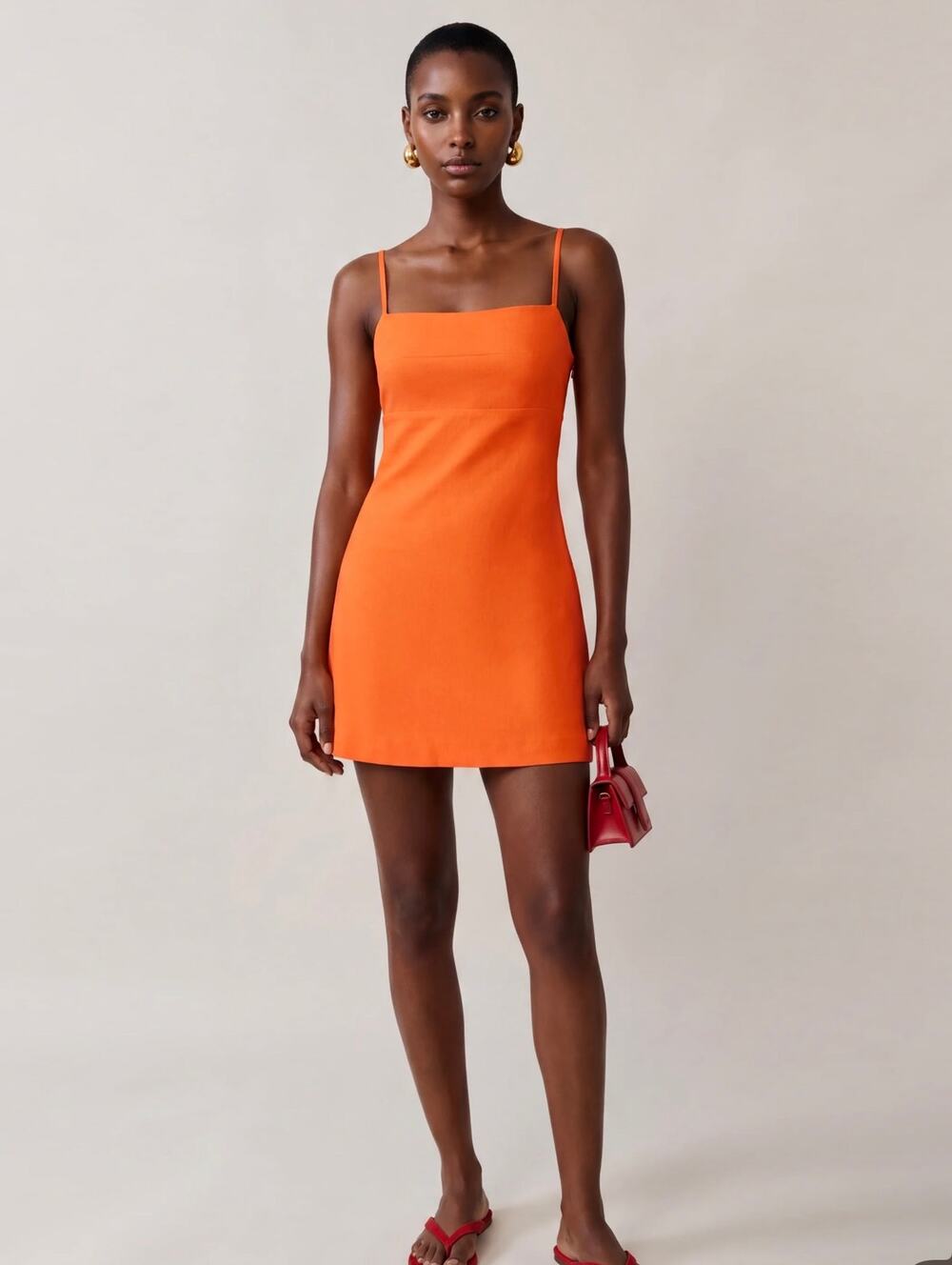 NWT New Kourt orange velma dress sz 6 $122